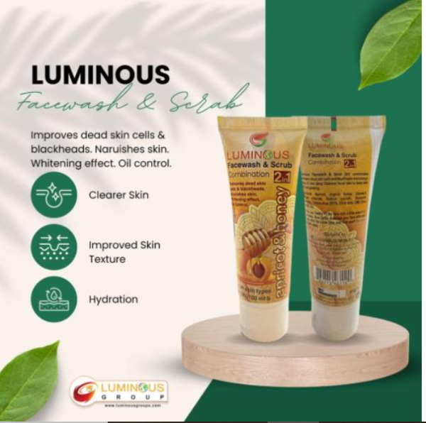 Luminous Facewash & Scrub (100ml)